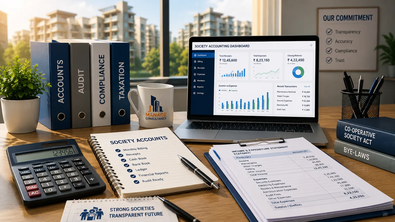 Manage Consultancy supporting housing and commercial societies